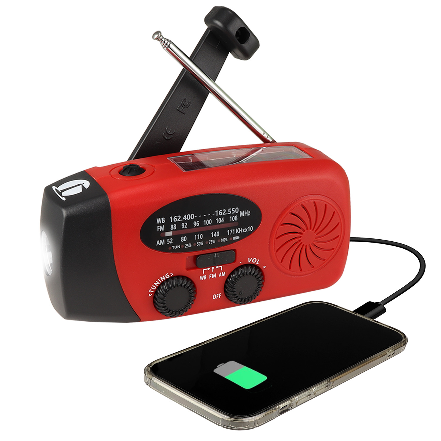 Weather Radio & Light — supplier product photo